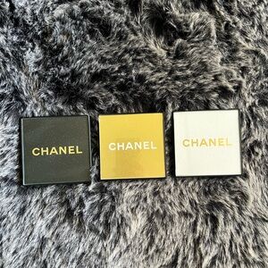 CHANEL Gold and Black Decorations